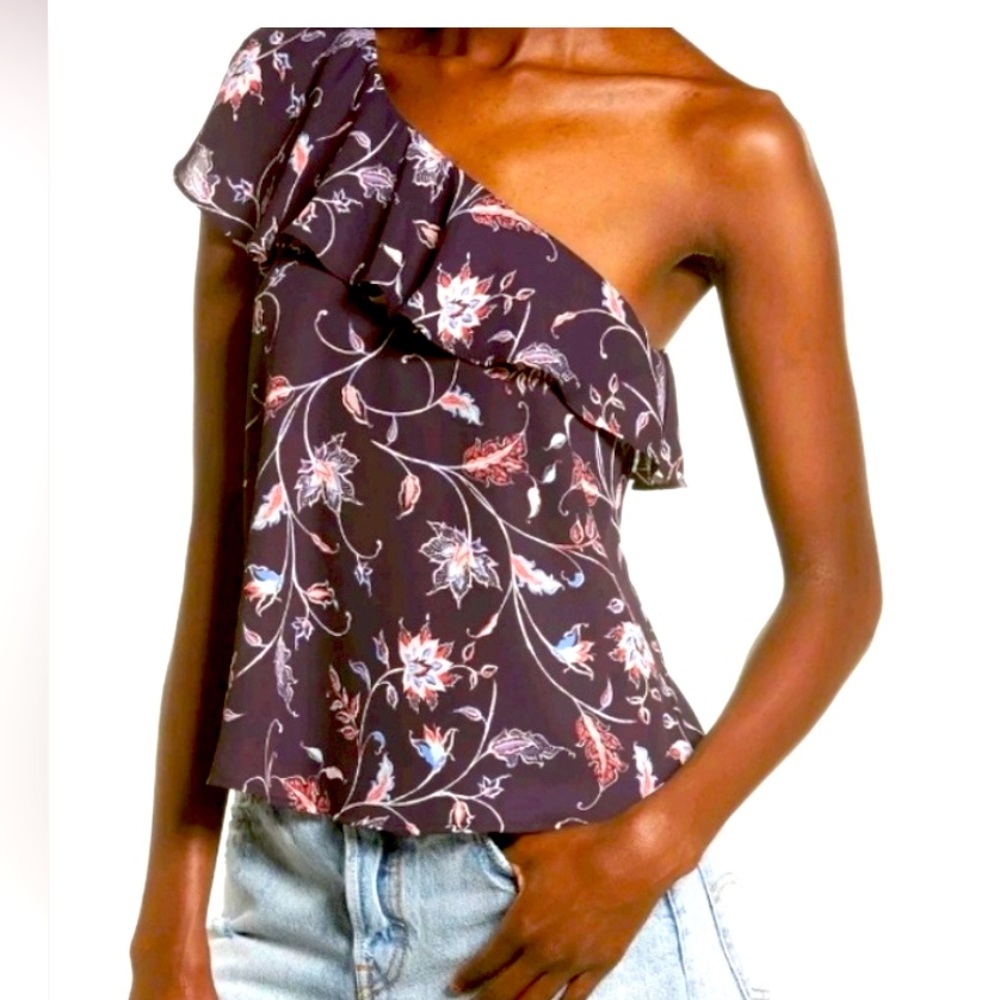 ASTR the Label Nordstrom One Shoulder Top - XS